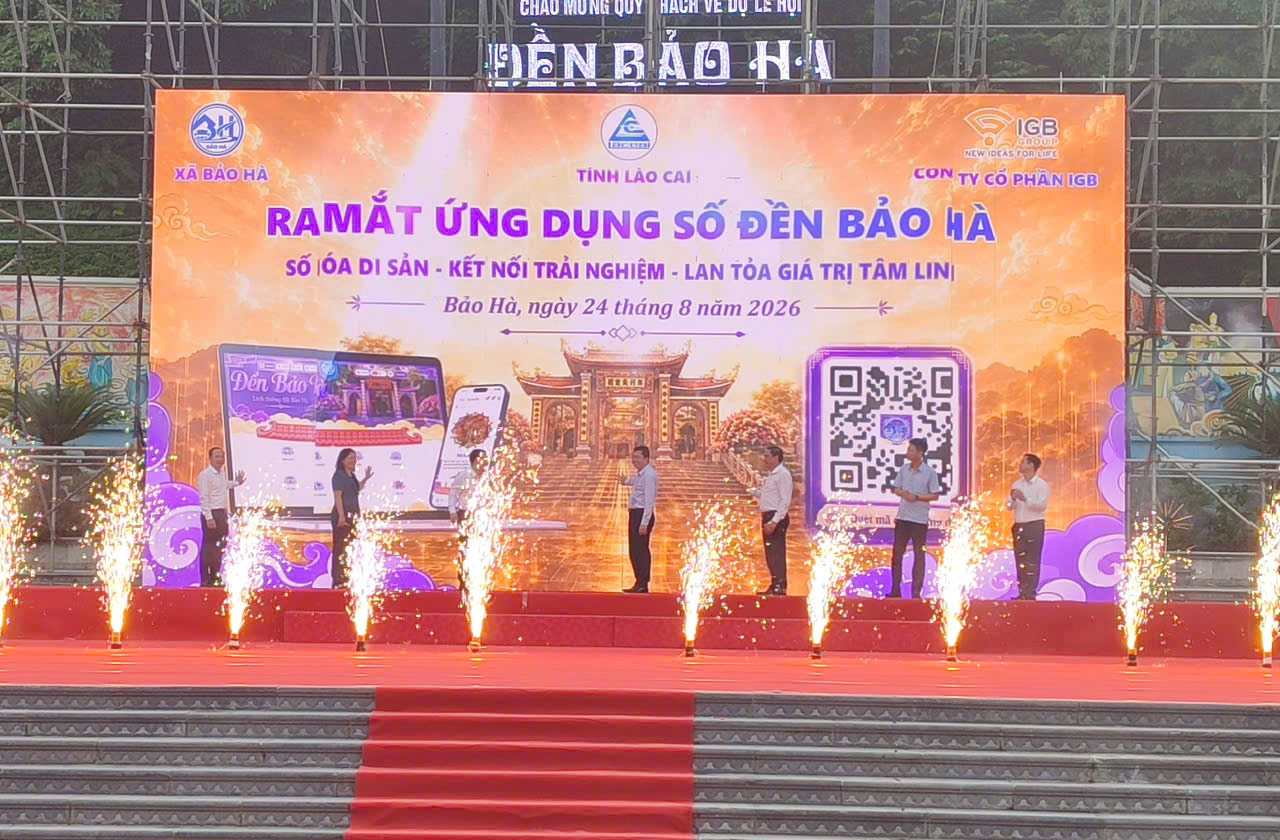 LÀO CAI RA MẮT ỨNG DỤNG SỐ ĐỀN BẢO HÀ